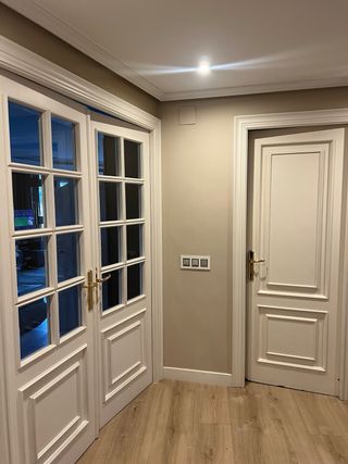 Puertas de interior lacadas en blanco (precio unid