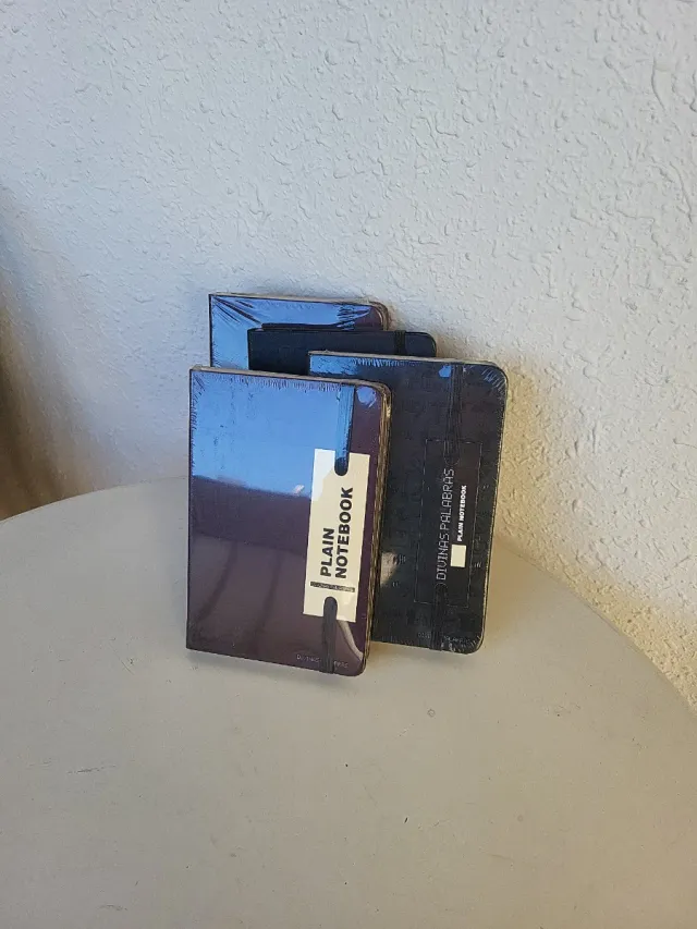 Libretas Plain Notebook (Pack4)
