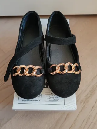 Scarpe eleganti bambina nere n.29