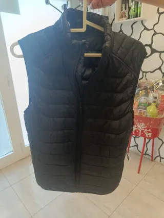 Chaleco negro talla S