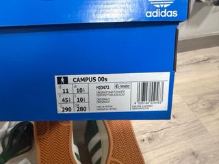 Adidas Campus 00s Verde Talla 45 1/3