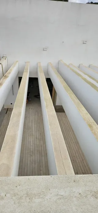 11 Vigas de Madera Pre-Prensada