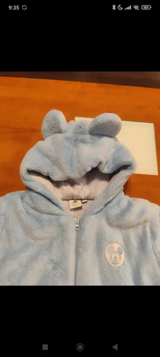 Buzo Disney Bebé Azul