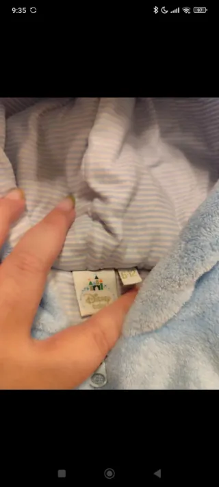 Buzo Disney Bebé Azul