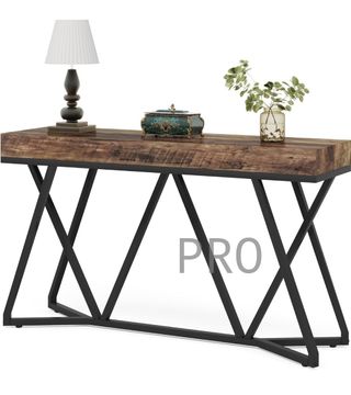 Tavolo consolle con base in metallo - Tribesigns