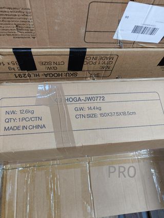 Tavolo consolle con base in metallo - Tribesigns