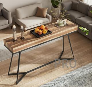 Tavolo consolle in metallo