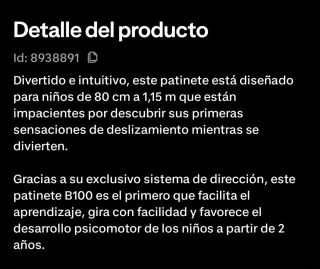 Patinete 3 Ruedas Infantil BTWIN