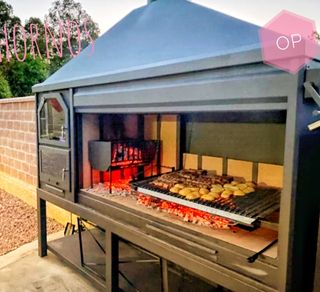 Barbecue in metallo su misura