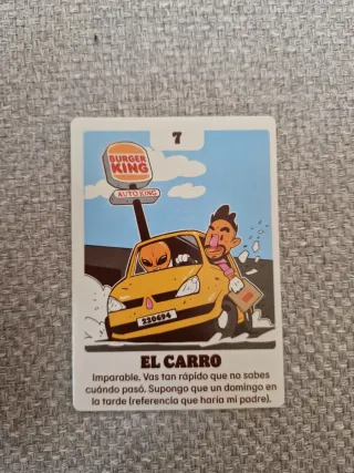Cartas Illojuan x Burger King Tarot