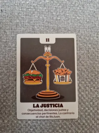 Cartas Illojuan x Burger King Tarot