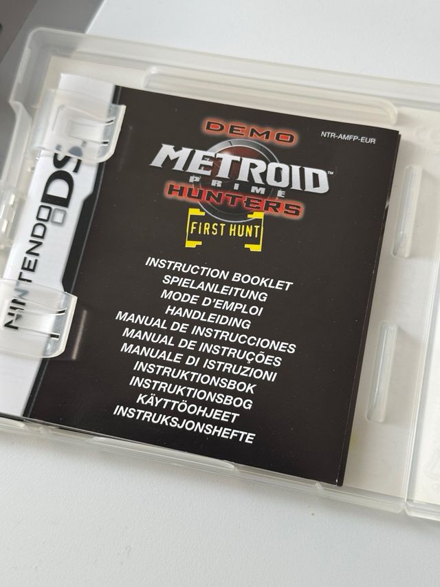 Metroid Prime Hunters Demo Nintendo DS