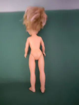 Muñeca Nancy Pelo Rubio Ojos Azules