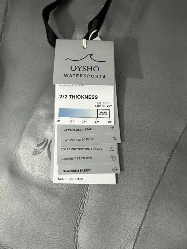 Neopreno plateado Oysho Talla M