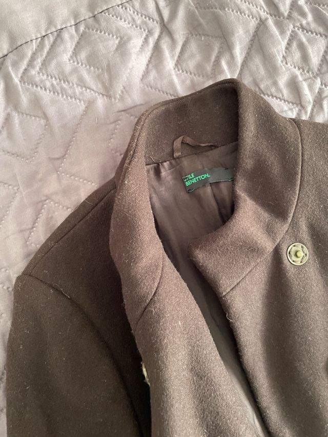 Chaqueta marrón chocolate mujer