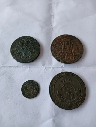 4 Monedas Isabel II (1837-1868)