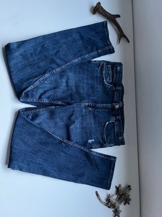 Vaqueros pitillo azul oscuro