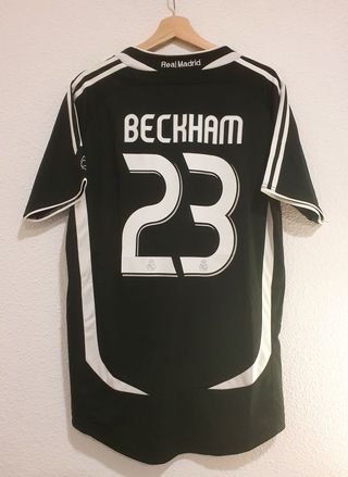Camiseta Beckham futbol retro vintage Talla L