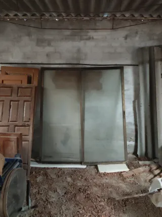 Puerta corredera de aluminio