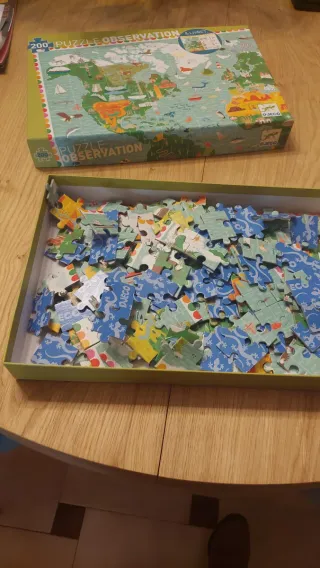 Puzzle 200 piezas Observación + Libro