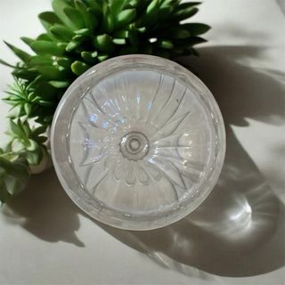 Calice vetro di Murano perlato con dettagli oro