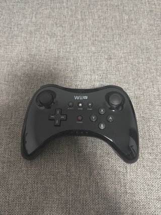 Mando Wii U Pro Controller Negro