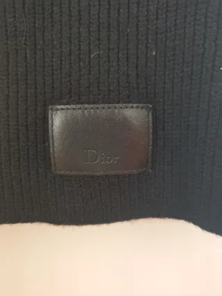 Bufanda Dior Negra Hombre