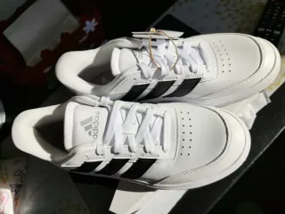 Zapatillas Adidas Cloud White core black silver