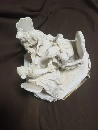 Conjunto Escultórico Porcelana Biscuit