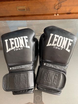 Guantes Boxeo Leone 1947 The Greatest Negros