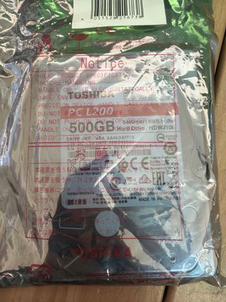 Disco Duro Toshiba L200 500GB 2.5" SATA