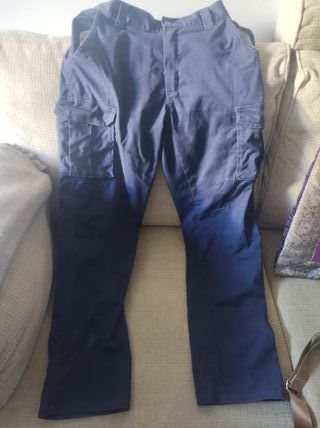 Pantalón de trabajo azul