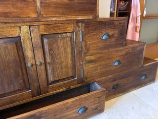 Mueble Madera Maciza Colonial