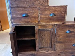 Mueble Madera Maciza Colonial