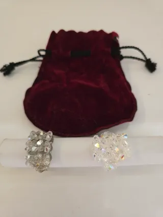 Anillos de bisutería de cristal