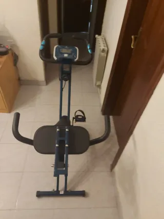 Bicicleta Estática Azul