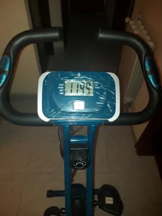 Bicicleta Estática Azul