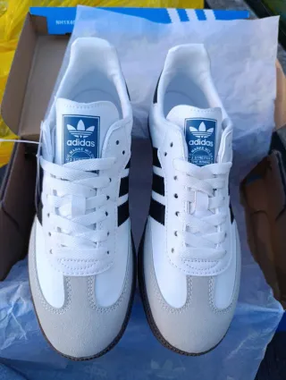 Adidas Samba OG Blancas y Negras