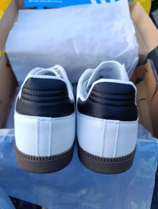 Adidas Samba OG Blancas y Negras