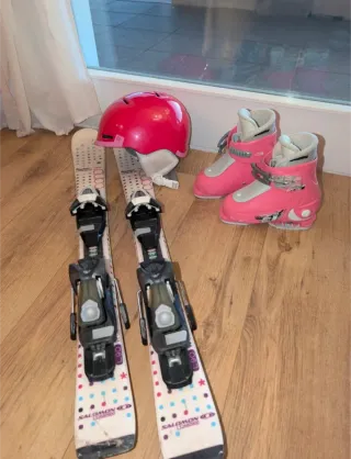 Set Sci per Bambini Rosa