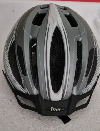Casco Bici Adulto Bianco e Grigio