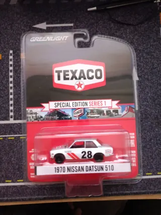 Greenlight 1970 Nissan Datsun 510 Texaco