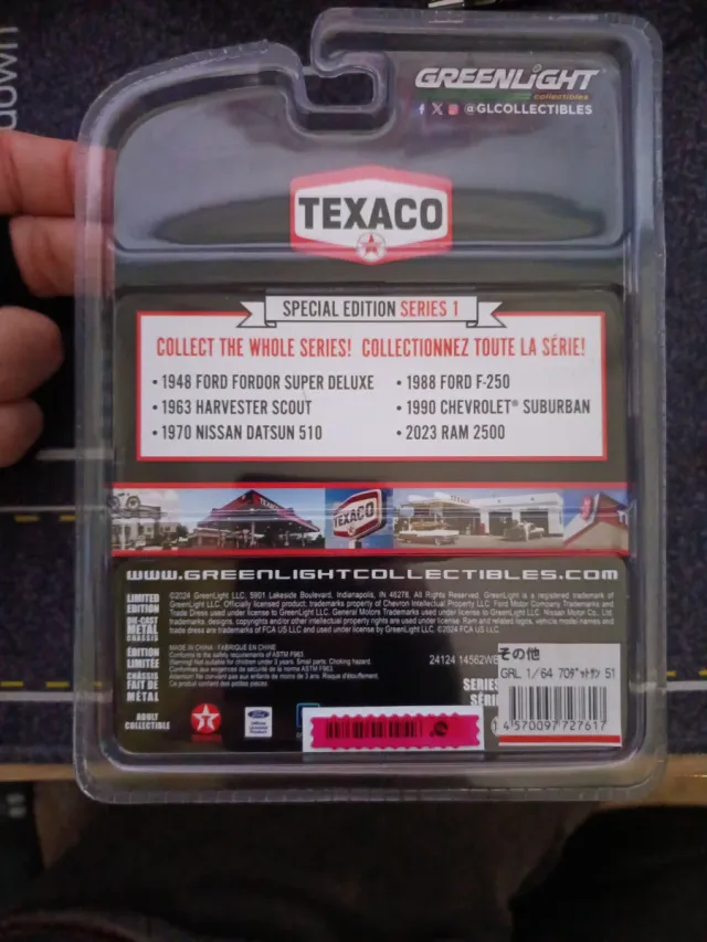 Greenlight 1970 Nissan Datsun 510 Texaco