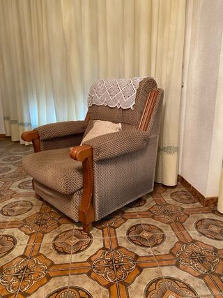 Sillones de comedor a juego con sofá