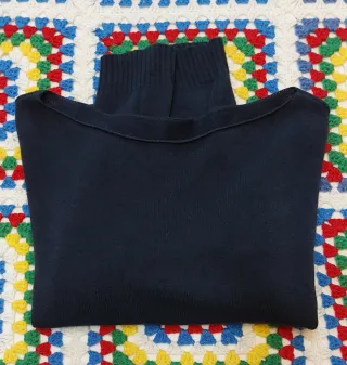 Maglioncino donna blu