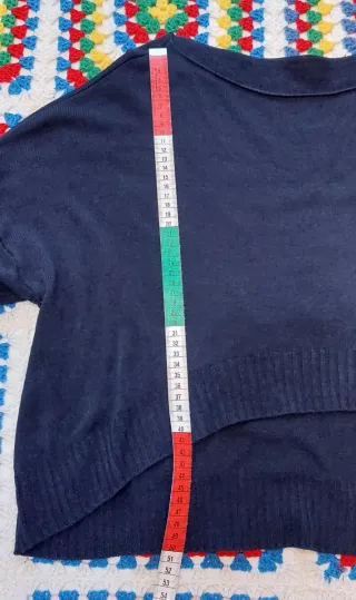 Maglioncino donna blu