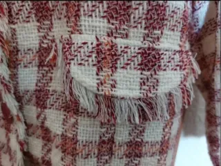 Chaqueta cuadros .Mirar medidas