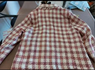 Chaqueta cuadros .Mirar medidas