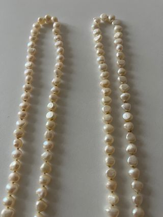 Collana di perle lunghe