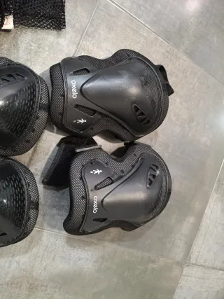 Rodilleras y coderas Oxelo para patinaje